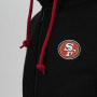 San Francisco 49ers Oversized Split Print Zip Thru duks sa kapuljačom