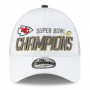 Kansas City Chiefs New Era 9FORTY Trucker Super Bowl LIV Champions cappellino 
