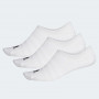 Adidas No-show 3x niske čarape bijele