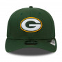 Green Bay Packers New Era 9FIFTY Team Stretch cappellino