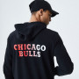 Chicago Bulls New Era Gradient Wordmark zip majica sa kapuljčom