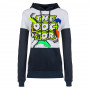 Valentino Rossi VR46 Street Art maglione con cappuccio da donna