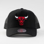 Chicago Bulls Mitchell & Ness Trucker Team Logo Classic cappellino