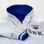 New York Knicks Mitchell & Ness CNY maglione con cappuccio