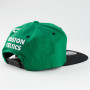Boston Celtics 2-Tone Flat Visor Youth cappellino