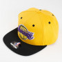 Los Angeles Lakers 2-Tone Flat Visor Youth cappellino