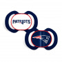 New England Patriots Baby Fanatic 2x ciuccio