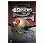 San Francisco 49ers Team Helmet poster