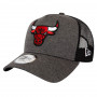 Chicago Bulls New Era Shadow Tech Grey A-Frame Trucker kapa