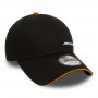 McLaren New Era 9FORTY Essential Black cappellino