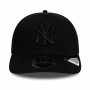 New York Yankees New Era 9FIFTY Tonal Black Stretch Snap cappellino