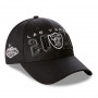 Las Vegas Raiders New Era 9FORTY Draft Official Stretch Snap cappellino
