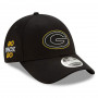 Green Bay Packers New Era 9FORTY Draft Official Stretch Snap cappellino