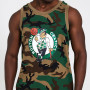 Boston Celtics New Era Camo Tank T-Shirt