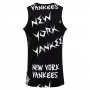 New York Yankees New Era All over Wordmark Tank majica brez rokavov 