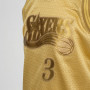 Allen Iverson 3 Philadelphia 76ers Mitchell & Ness Midas Swingman Metallic Gold Trikot