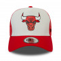 Chicago Bulls New Era Trucker Team Colour Block Cappellino