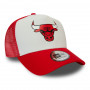 Chicago Bulls New Era Trucker Team Colour Block Cappellino