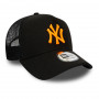New York Yankees New Era Trucker Diamond Era Neon Logo kačket