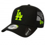 Los Angeles Dodgers New Era Trucker Diamond Era Neon Logo kačket