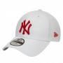 New York Yankees New Era 9FORTY League Essential Red Logo Mütze