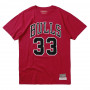 Chicago Bulls Number 33 Mitchell & Ness Last Dance T-Shirt