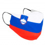 Slovenija zastava obrazna maska