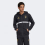 Juventus Adidas 3-Stripes zip majica sa kapuljačom