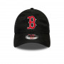 Boston Red Sox New Era 9FORTY Trucker Seasonal The League Black Camo cappellino