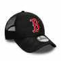 Boston Red Sox New Era 9FORTY Trucker Seasonal The League Black Camo cappellino