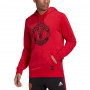 Manchester United Adidas DNA pulover s kapuco