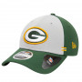 Green Bay Packers New Era 9FORTY NFL 2020 Sideline Home Stretch Snap Mütze