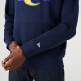 Los Angeles Rams New Era Team Logo PO pulover s kapuco