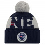 New England Patriots New Era NFL 2020 Official Sideline Cold Weather Sport Knit cappello invernale