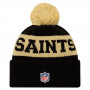 New Orleans Saints New Era NFL 2020 Official Sideline Cold Weather Sport Knit Wintermütze