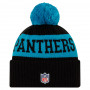 Carolina Panthers New Era NFL 2020 Official Sideline Cold Weather Sport Knit Wintermütze