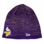Minnesota Vikings New Era NFL 2020 Sideline Cold Weather Tech Knit cappello invernale