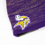 Minnesota Vikings New Era NFL 2020 Sideline Cold Weather Tech Knit Wintermütze