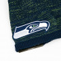 Seattle Seahawks New Era NFL 2020 Sideline Cold Weather Tech Knit cappello invernale