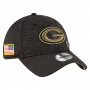Green Bay Packers New Era 9TWENTY NFL 2020 Official Salute to Service Cappellino