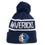 Dallas Mavericks New Era Jake Bobble Knit cappello invernale