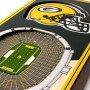 Green Bay Packers 3D Stadium Banner 