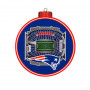 New England Patriots 3D Stadium View obesek za smreko