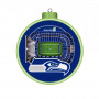 Seattle Seahawks 3D Stadium View Ornament