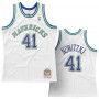 Dirk Nowitzki 41 Dallas Mavericks 1998-99 Mitchell & Ness Swingman maglia
