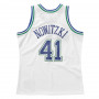 Dirk Nowitzki 41 Dallas Mavericks 1998-99 Mitchell & Ness Swingman Trikot 