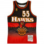 Dikembe Mutombo 55 Atlanta Hawks 1996-97 Mitchell & Ness Swingman dres