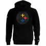 Pittsburgh Steelers New Era QT Outline Graphic maglione con cappuccio