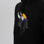 Minnesota Vikings New Era QT Outline Graphic maglione con cappuccio