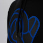 Los Angeles Rams New Era QT Outline Graphic maglione con cappuccio